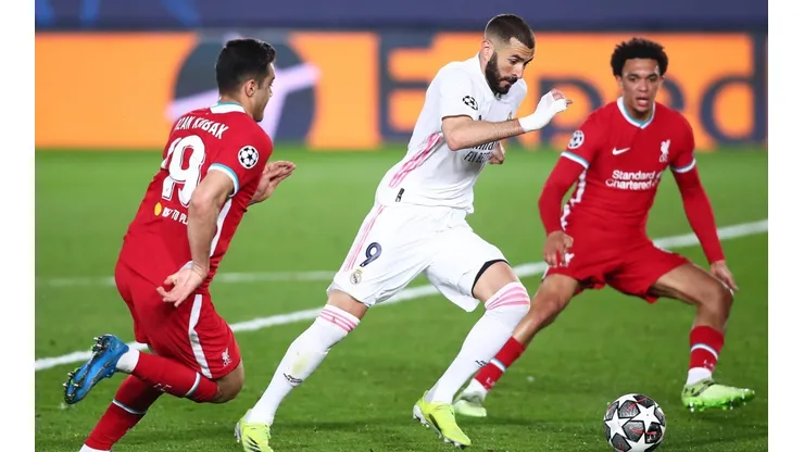 El Madrid tiene a Benzema como principal arma para visitar Anfield.