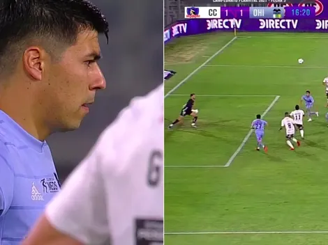 Alarcón marca de penal, Bolados empata y Zaldivia se va expulsado