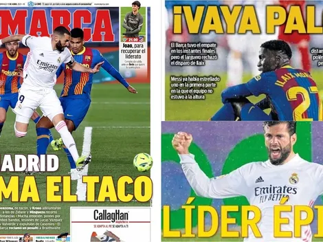 Se olvidan de Messi en las portadas de la prensa española