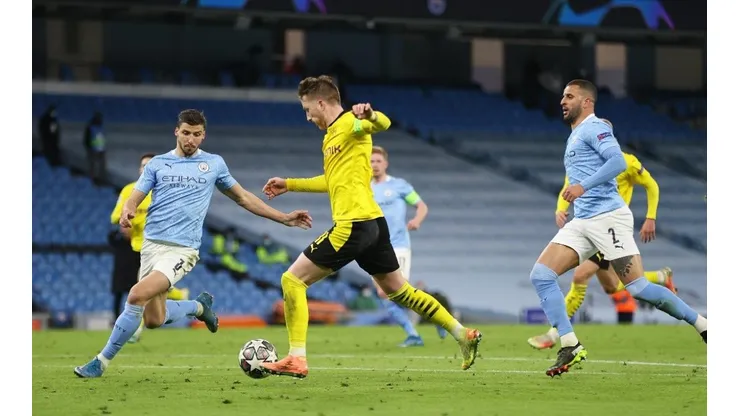 Marco Reus puso la cuota de incertidumbre en la serie, que luego disipó Phil Foden.