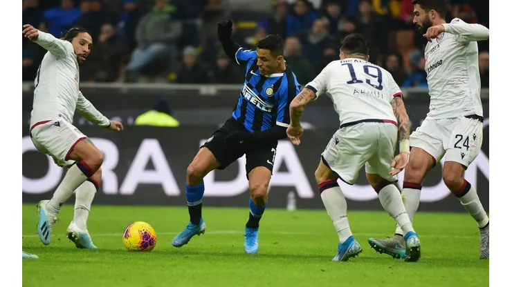 Alexis Sánchez fue titular en el triunfo de Inter sobre Cagliari con gol de Matteo Darmian, victoria que ratifica el favoritismo al título del cuadro lombardo