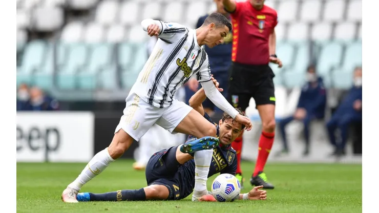 Cristiano Ronaldo no pudo marcar ante el Genoa