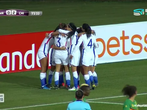 ¡La Jefa! Carla Guerrero marca el segundo de La Roja ante Camerún