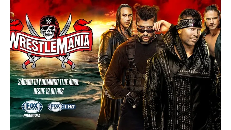 Por Fox Sports Premium podrás ver en vivo y en directo todas las alternativas de Wrestlemania 37.