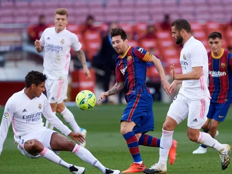 El favorito para Real Madrid vs Barcelona