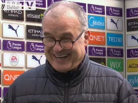 Bielsa se ríe: "Lo justo hubiera sido que ganara el City"