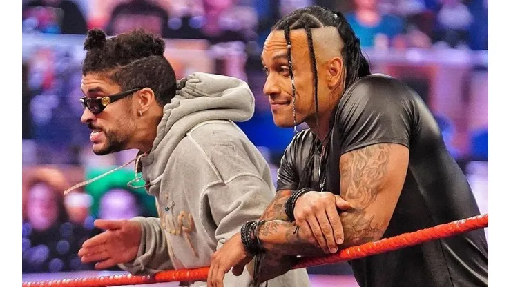Bad Bunny enfrentará a The Miz y John Morrison en WrestleMania 37 acompañado de Damian Priest.