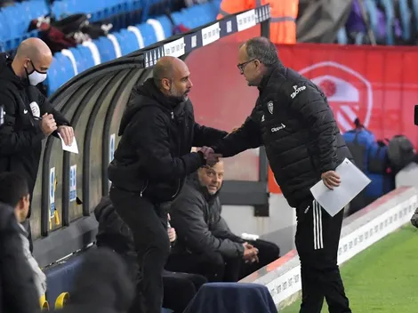 Guardiola le devuelve los elogios a Marcelo Bielsa