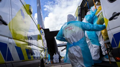 Los casos críticos están ocupando casi toda la capacidad de los hospitales.