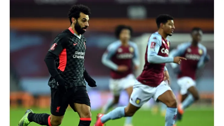 Salah es la primera carta de gol de los Reds.