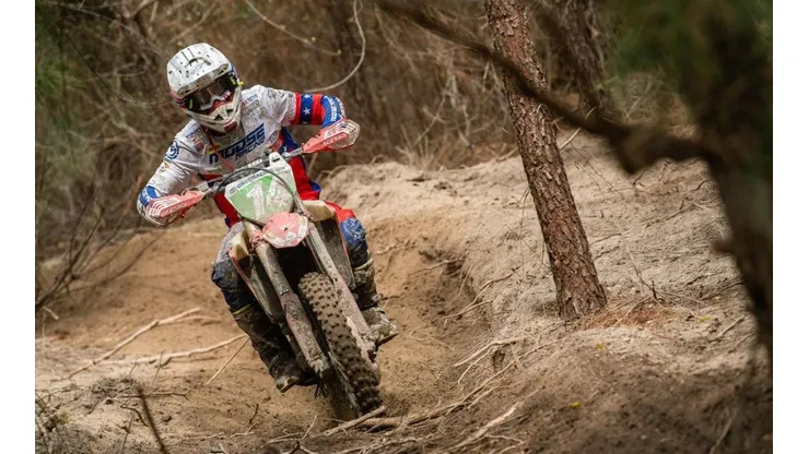 El chileno ahora sueña con un podio en el GNCC.