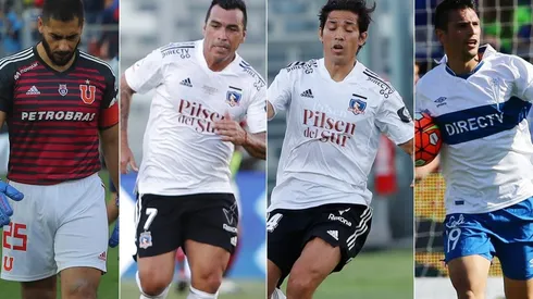 Johnny Herrera, Esteban Paredes, Mati Fernández y Mark González, entre los once cracks que no pudieron retirarse como desearon.