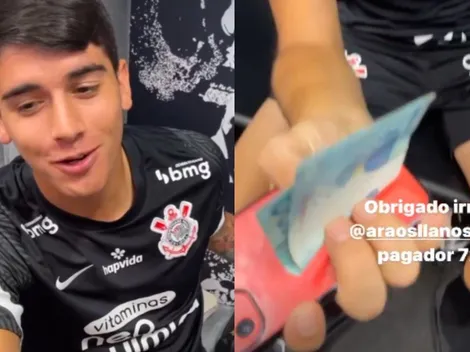 Video: "¡Pa' qué me grabai!": Araos pierde apuesta de 100 reales