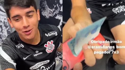 Araos tuvo que pagar 100 reales por una apuesta