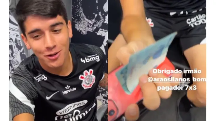Araos tuvo que pagar 100 reales por una apuesta