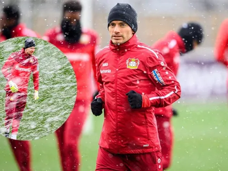 Charles "Sub-Zero" Aránguiz: el Bayer y una práctica Mortal Kombat