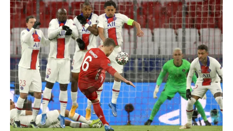 El Bayern dominó el partido, pero los Parisinos fueron más efectivos para concretar.