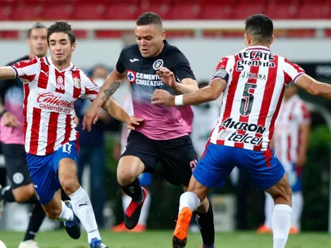 Cruz Azul quiere mantener su liderato y recibe a a Chivas