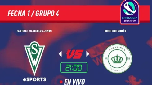 Wanderers eSports y Rodelindo Román son el duelo estelar del ePrimera DIRECTV GO.