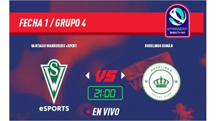 Wanderers eSports y Rodelindo Román son el duelo estelar del ePrimera DIRECTV GO.
