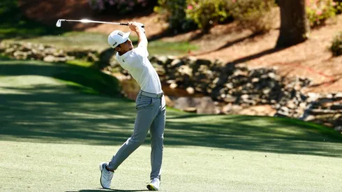 Joaquín Niemann en el segundo día previo al The Master de Augusta