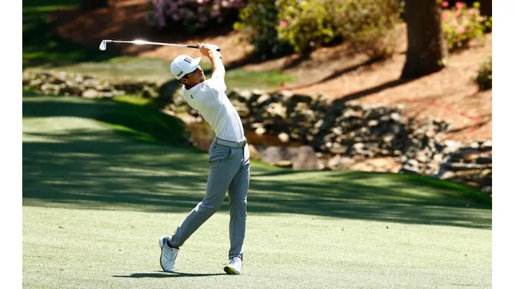 Joaquín Niemann en el segundo día previo al The Master de Augusta