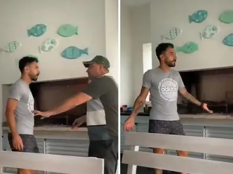 “¡No toqués la parrilla!”, Nacho Scocco se calentó y se hizo viral