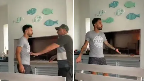 Scocco enfurecido con su amigo por tocarle la parrilla