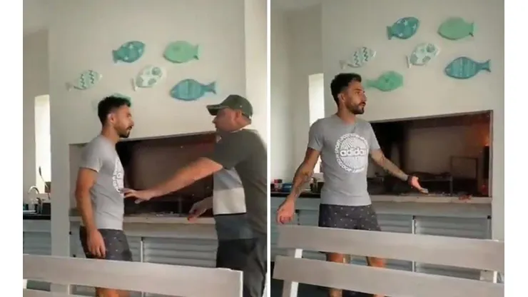 Scocco enfurecido con su amigo por tocarle la parrilla