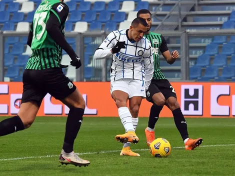 Formación: Alexis y Vidal son suplentes ante Sassuolo