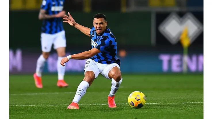 Alexis Sánchez acumula cinco goles y seis asistencias en la presente temporada de la liga italiana con el Inter de Milán