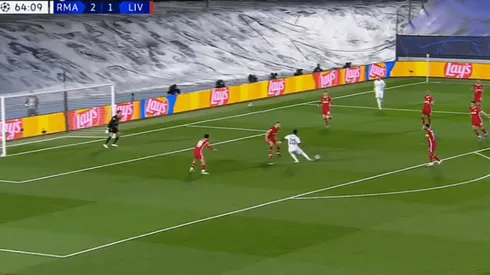 Vinicius Junior marcó su primer doblete con Real Madrid.