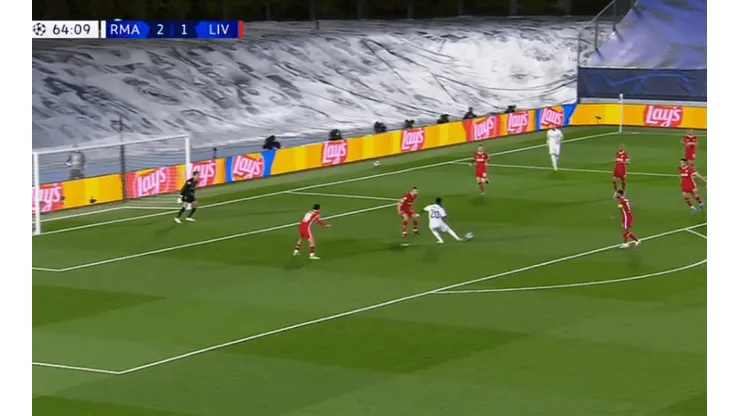 Vinicius Junior marcó su primer doblete con Real Madrid.