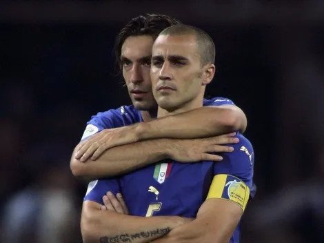 Cannavaro defiende a su amigo Pirlo: "Si lo echan se equivocan"
