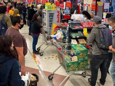 ¿Qué no se puede comprar en supermercados en Fase 1?