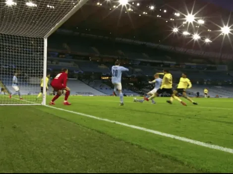 Video: ¡No perdona! De Bruyne pone el 1-0 ante el Dortmund