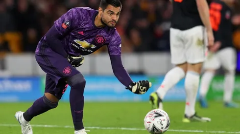 Sergio Romero es actualmente el tercer portero del Manchester United.