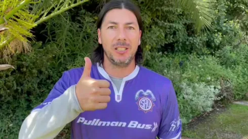 Jaime Valdés con la camiseta del SAU