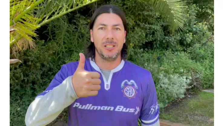 Jaime Valdés con la camiseta del SAU