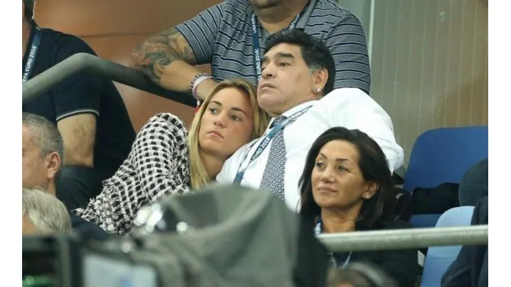 Morla aseguró que el Diego sufría por su ex novia.