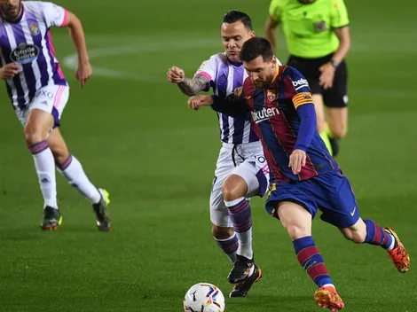 Messi acusa al árbitro: "Tiene unas ganas de sacarme la tarjeta"