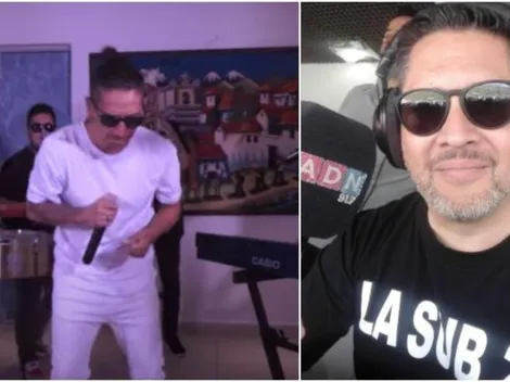 Víctor 'Tigre' Cruces participa en una salsa futbolera