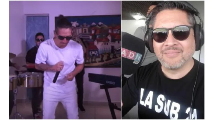 El Tigre Cruces se luce en cumbia futbolera