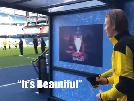 Hinchas del City excitados con comentario clave de Haaland