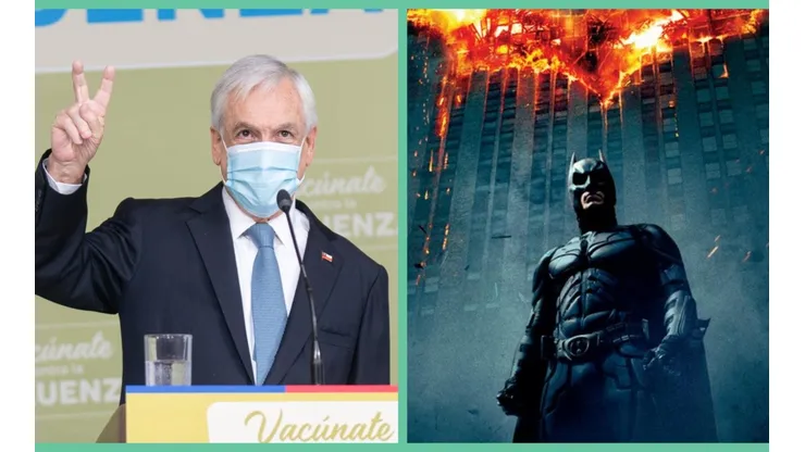 Sebastián Piñera viene utilizando la frase de "Batman: The Dark Knight" desde 2017.