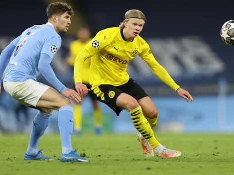City vence al Dortmund y pone un pie en semis