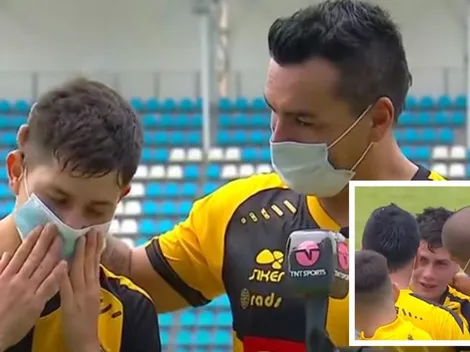 Emocionante: juvenil lloró al reemplazar a Paredes en Coquimbo