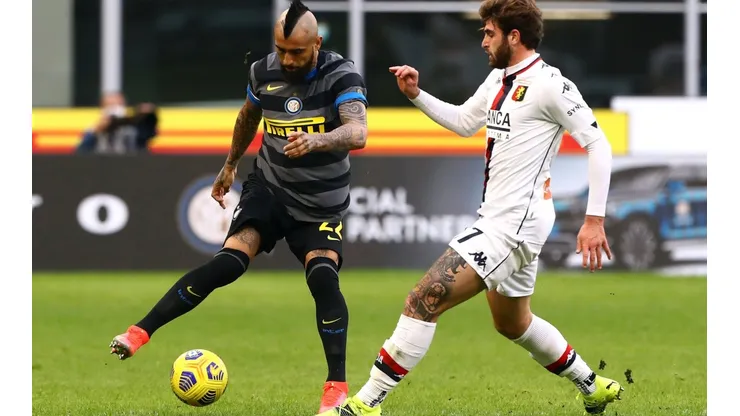 Arturo Vidal ha estado afectado por lesiones en la segunda parte de su primera temporada en el Inter de Milán