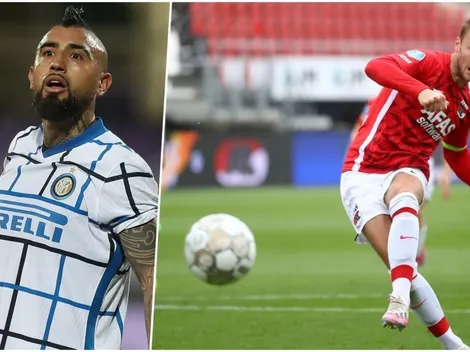 Peligra futuro de Vidal: Inter va por la estrella del AZ Alkmaar