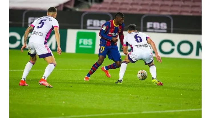 Dembélé fue la gran figura, anotando el gol del triunfo en el final